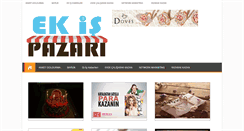 Desktop Screenshot of ekispazari.com